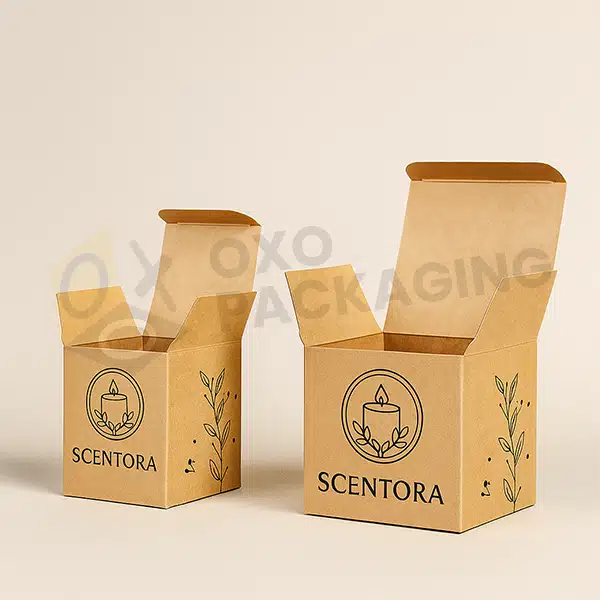 kraft candle boxes wholesale